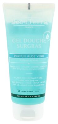 BEAUTERRA gel douche surgras aloé vera 100 ml