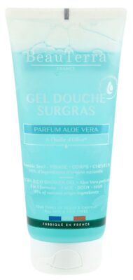 BEAUTERRA gel douche surgras aloé vera 200 ml
