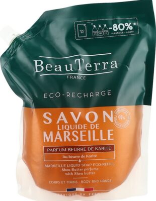 BEAUTERRA savon Marseille liq rech beu kari 900 ml