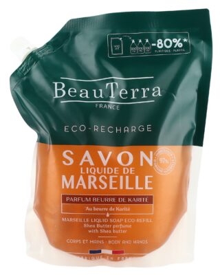 BEAUTERRA savon Marseille liq rech beu kari 900 ml