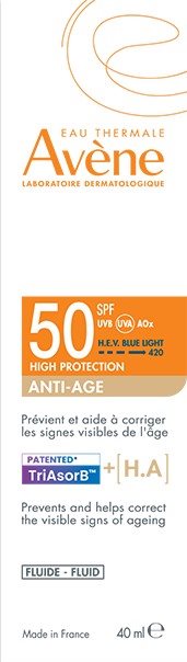 AVENE SUN Expert Fluide Anti-Âge SPF50 40 ml
