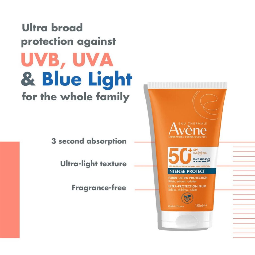AVENE SUN Fluide Intense Protect SPF50+ (n) 150 ml