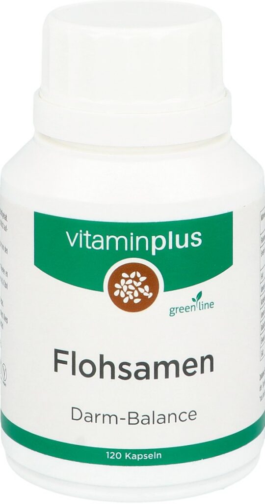 VITAMINPLUS Flohsamenschalen caps bte 120 pce