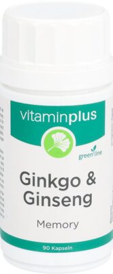 VITAMINPLUS Ginkgo & Ginseng Kaps Ds 90 Stk