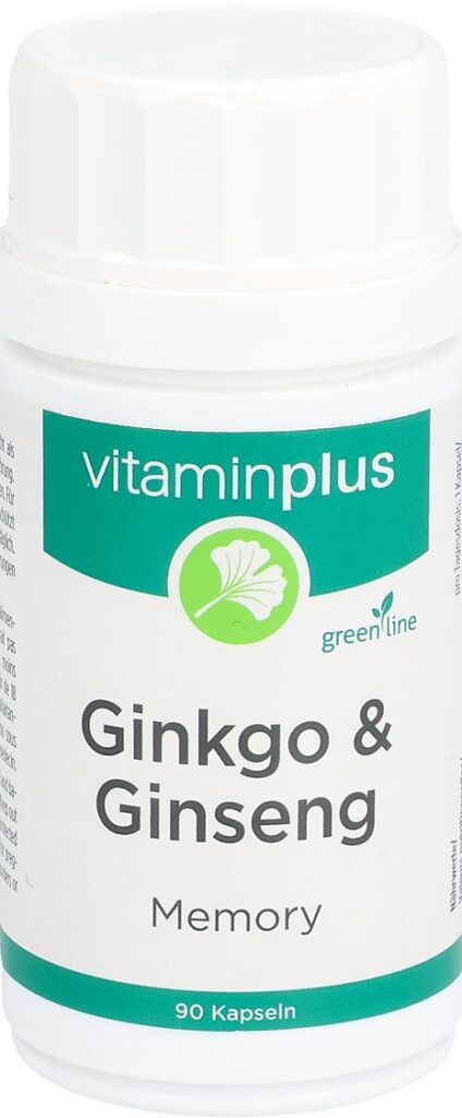 VITAMINPLUS Ginkgo & Ginseng Kaps Ds 90 Stk