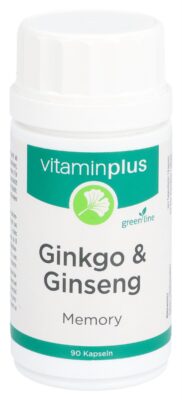 VITAMINPLUS Ginkgo & Ginseng Kaps Ds 90 Stk