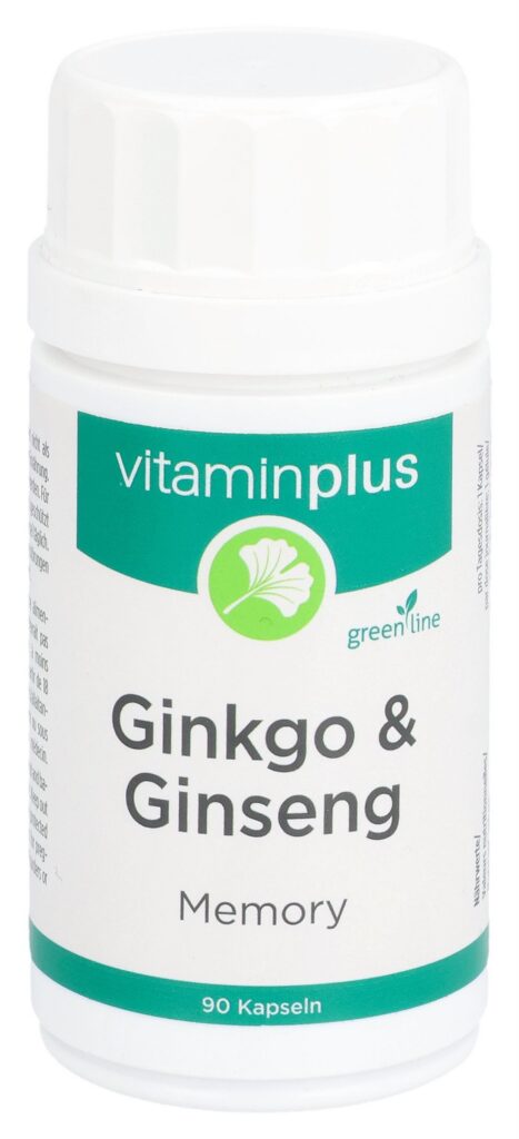 VITAMINPLUS Ginkgo & Ginseng Kaps Ds 90 Stk