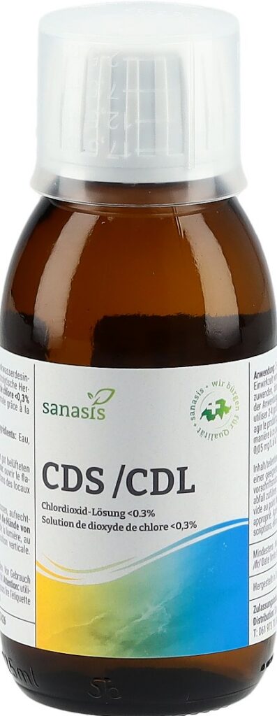 SANASIS CDS/CDL dioxyde de chlore 120 ml