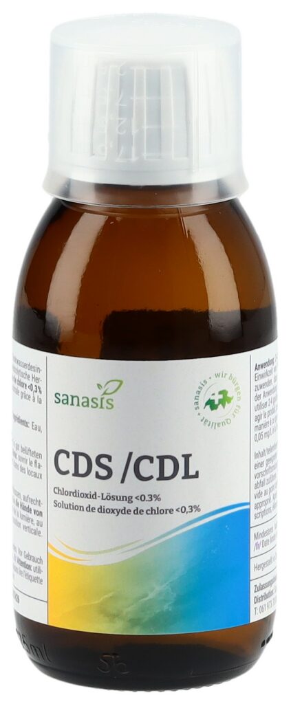 SANASIS CDS/CDL dioxyde de chlore 120 ml