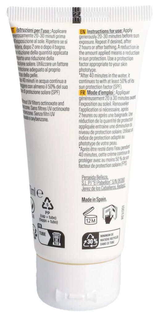 SOLERO crème solaire visage hydrat SPF30 50 ml
