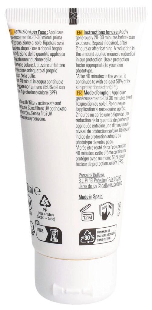 SOLERO crème solaire visage hydrat SPF50+ 50 ml