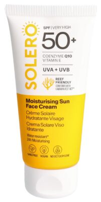 SOLERO crème solaire visage hydrat SPF50+ 50 ml
