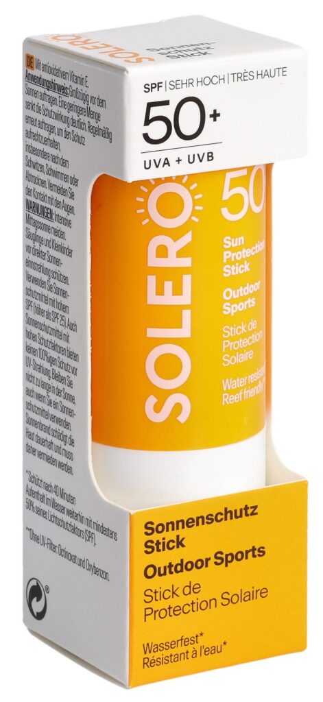 SOLERO stick prot solaire out sports SPF50+ 12 ml