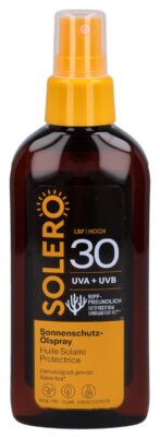SOLERO spray huile solaire protect SPF30 150 ml