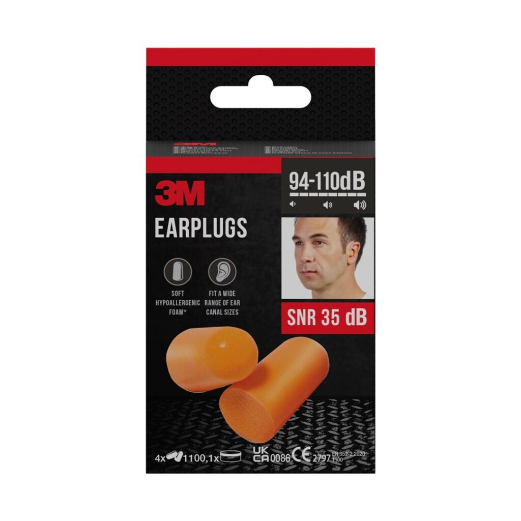 3M bouchons d'oreilles 1100 4 paire