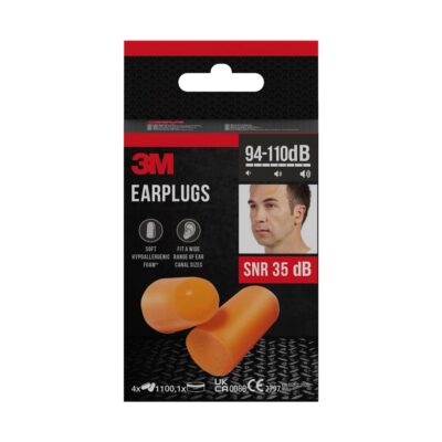 3M bouchons d'oreilles 1100 4 paire