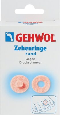 GEHWOL anneaux orteils rond 9 pce