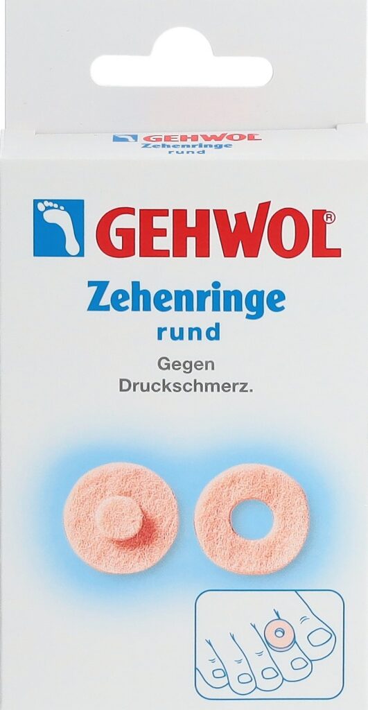 GEHWOL anneaux orteils rond 9 pce