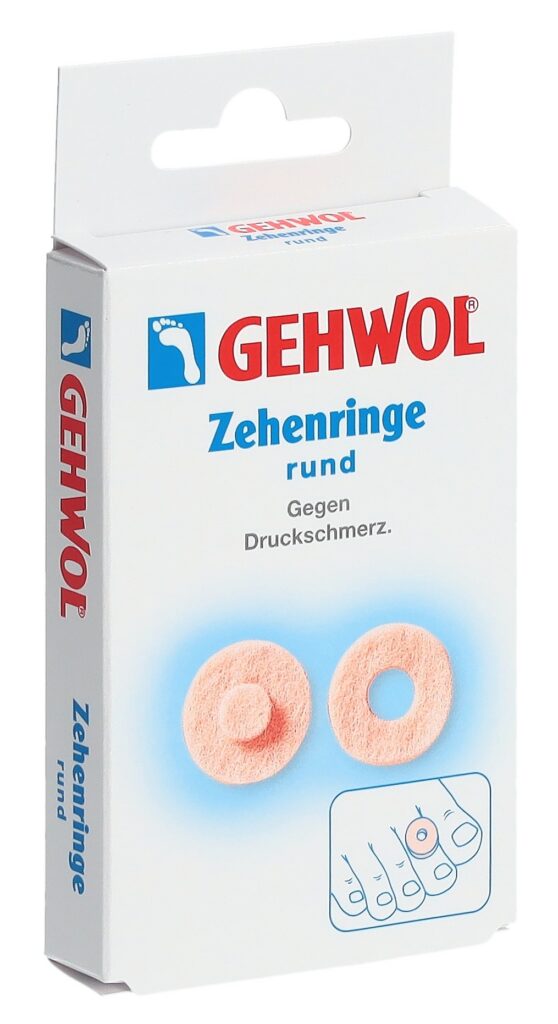 GEHWOL anneaux orteils rond 9 pce