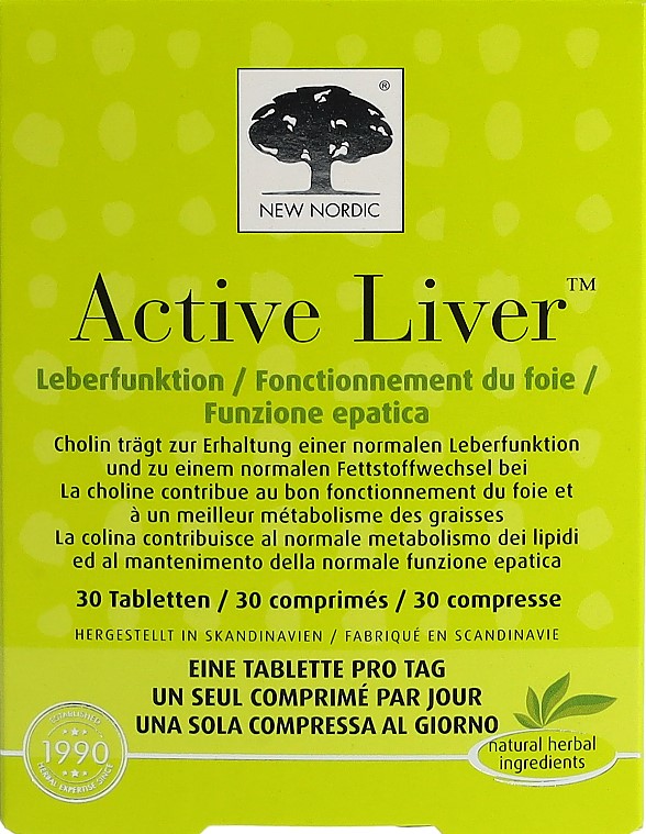 NEW NORDIC Active Liver cpr 30 pce