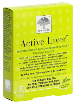 NEW NORDIC Active Liver cpr 30 pce