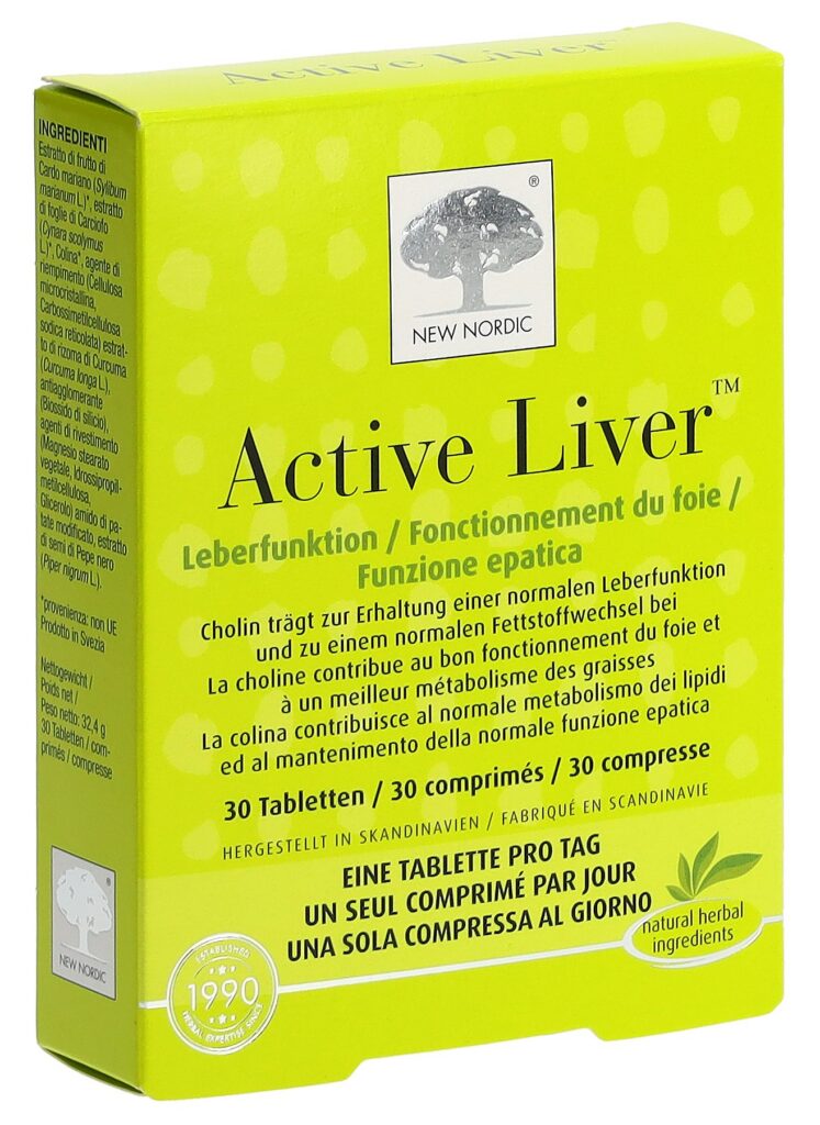 NEW NORDIC Active Liver cpr 30 pce