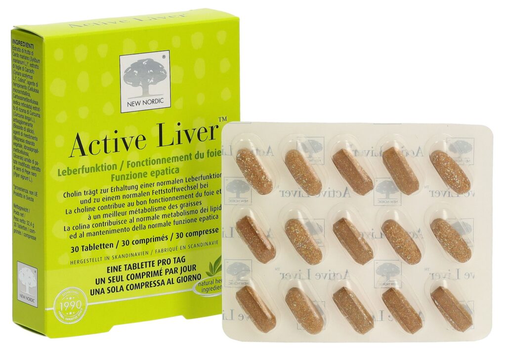 NEW NORDIC Active Liver cpr 30 pce