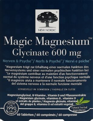 NEW NORDIC Magic Magnesium Glycinate cpr 60 pce