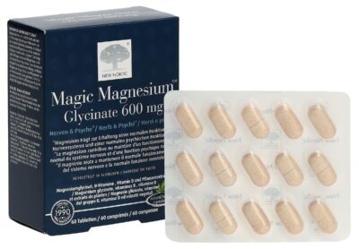 NEW NORDIC Magic Magnesium Glycinate cpr 60 pce