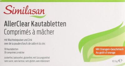 SIMILASAN AllerClear cpr croquer orange 30 pce