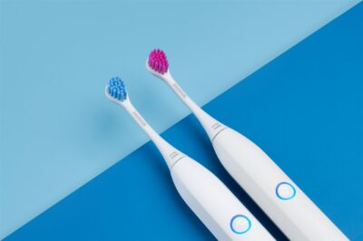 CURAPROX Hydrosonic bro rech se bleu-pink 1 paire