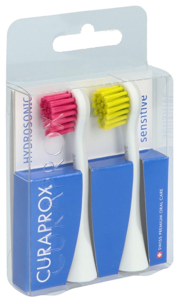 CURAPROX Hydrosonic bro rech se rouge-vert 1 paire