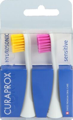 CURAPROX Hydrosonic bro rech se jaune-pink 1 paire