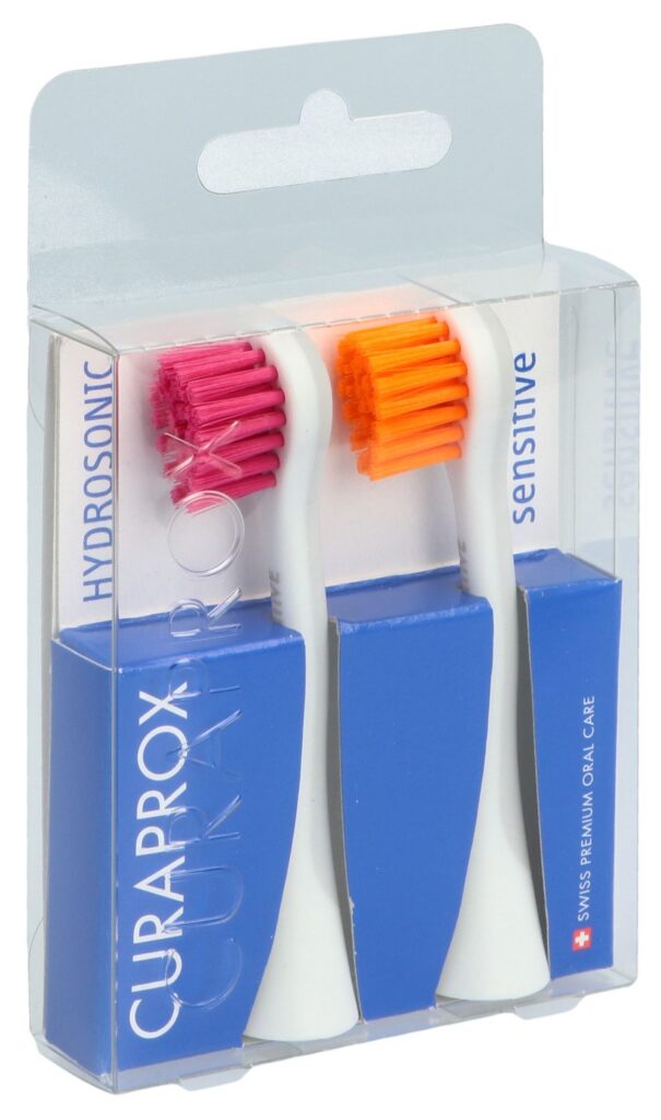 CURAPROX Hydrosonic brosse rech se rot-ora 1 paire