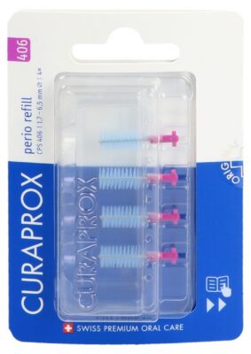 CURAPROX CPS 406 Perio refill 4x fushia