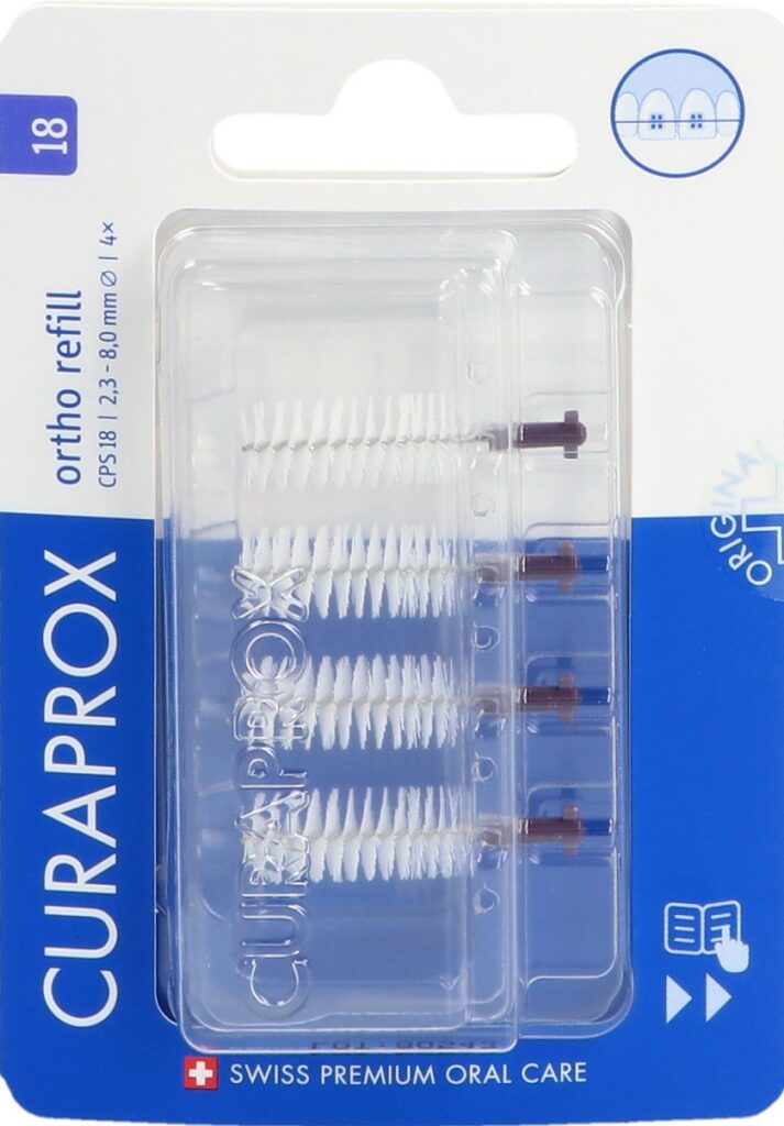 CURAPROX CPS 18 Ortho refill 4x violet