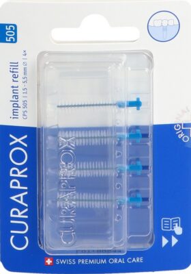 CURAPROX CPS 505 Implant refill 4x bleu