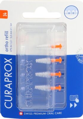 CURAPROX CPS 14 Ortho refill 4x orange