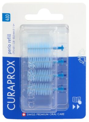 CURAPROX CPS 410 Perio refill 4x bleu foncé