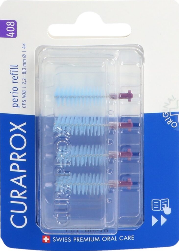CURAPROX CPS 408 Perio refill 4x violet foncé