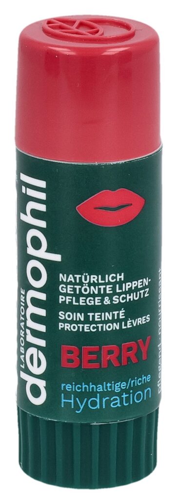 DERMOPHIL Lipstick Tinted Berry 4 g
