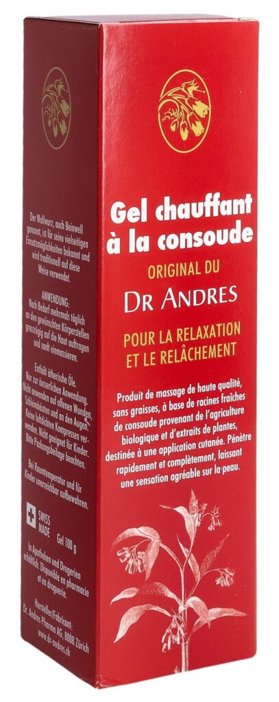 ANDRES gel à la consoude chauffant tb 100 g