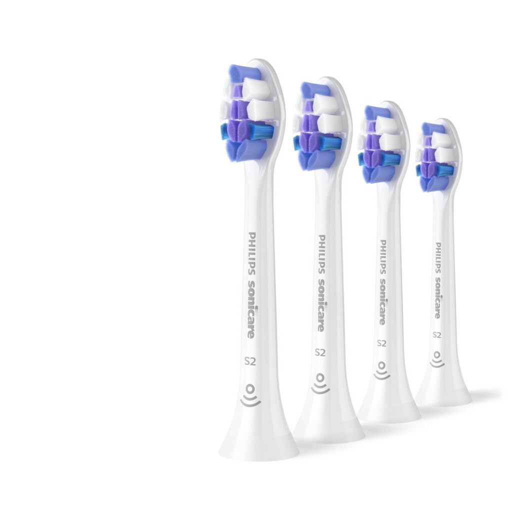 PHILIPS Sonicare S2 Sensitive blanc 4 pce