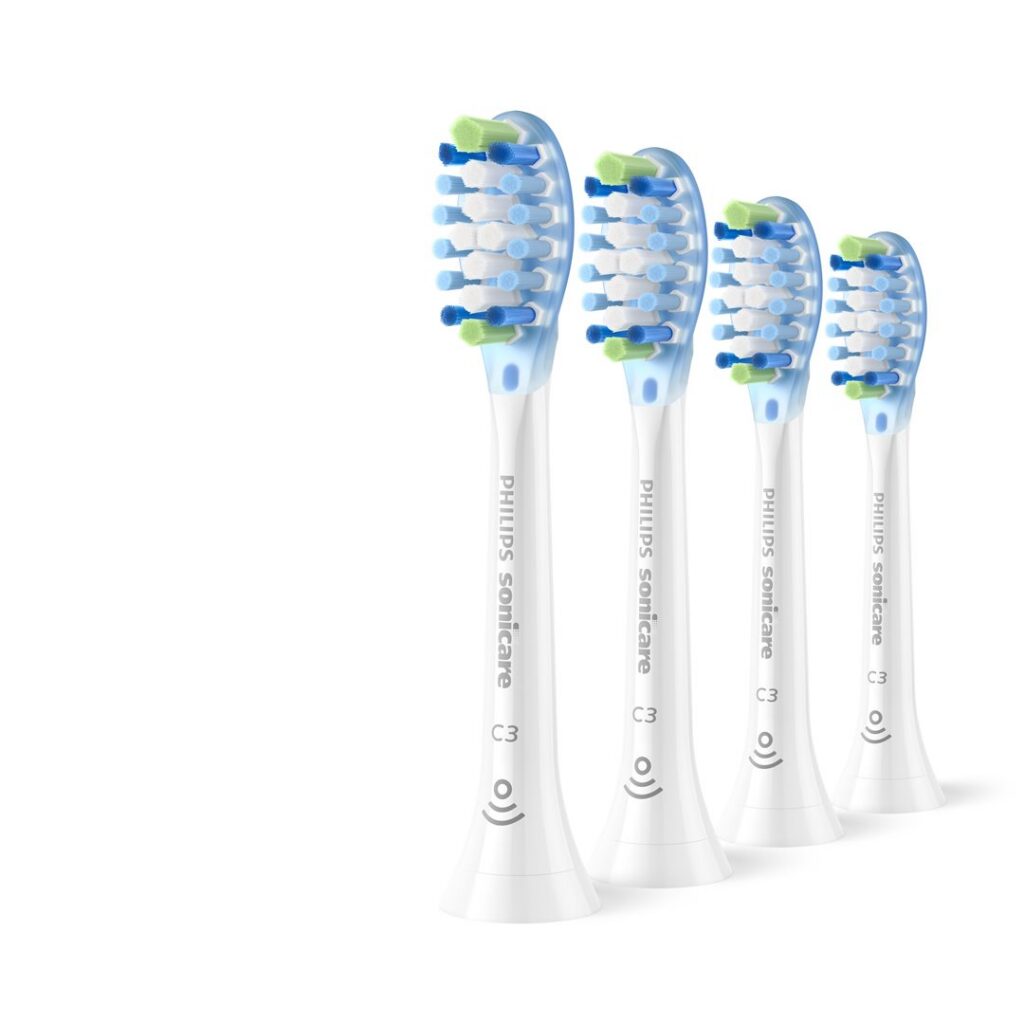 PHILIPS Sonicare C3 Prem Plaq Def blanc 4 pce