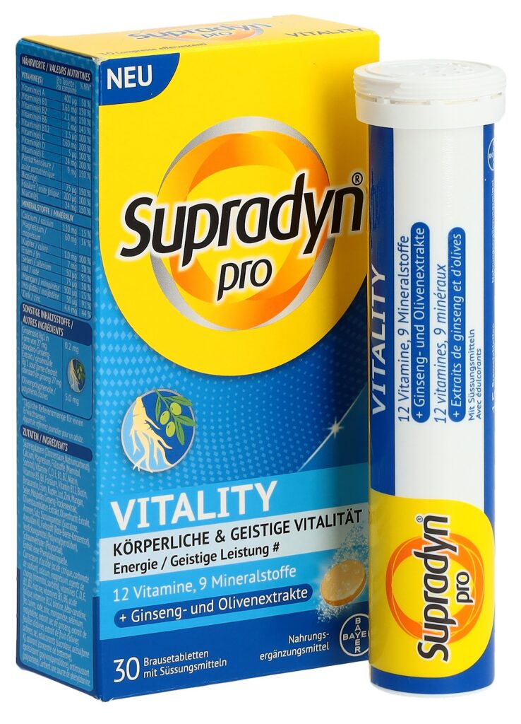SUPRADYN pro Vitality cpr eff 30 pce