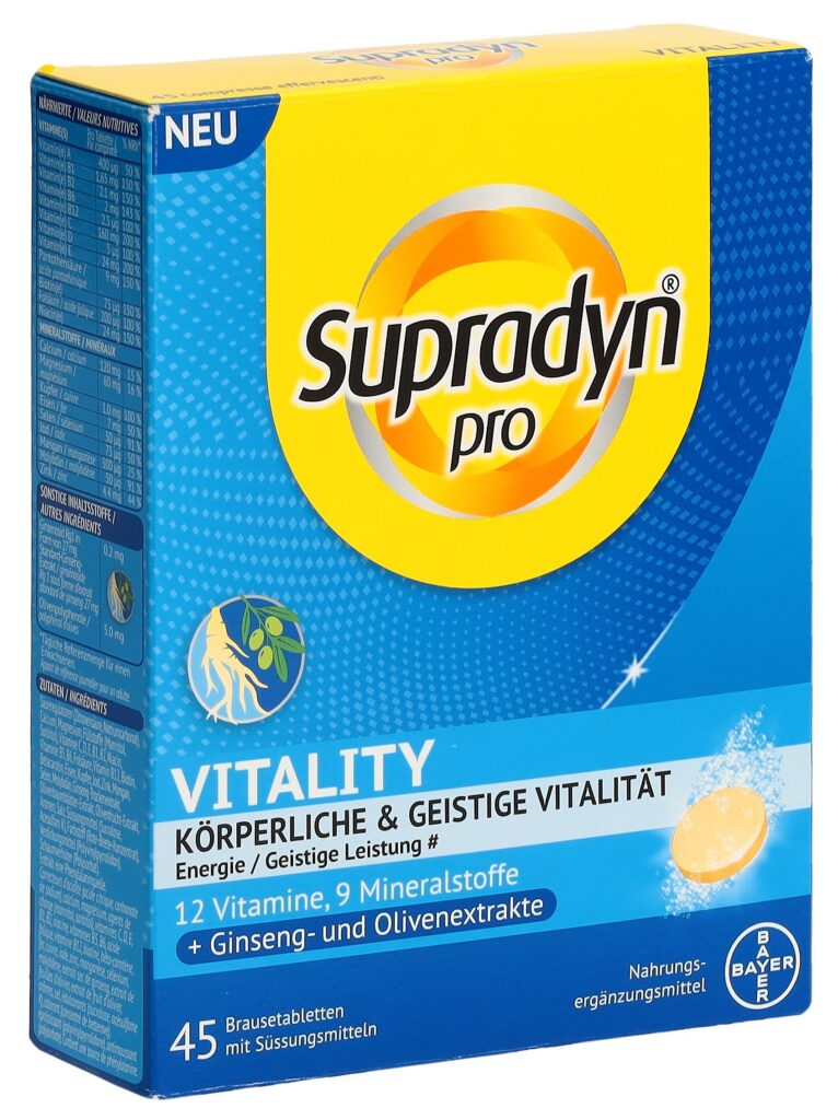 SUPRADYN pro Vitality cpr eff 45 pce