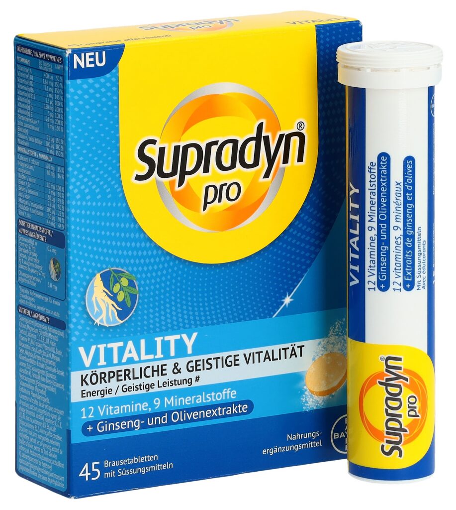 SUPRADYN pro Vitality cpr eff 45 pce