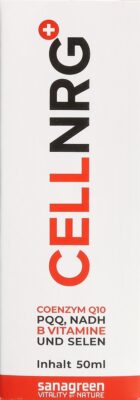 CELLNRG sanagreen micel Q10 NADH PQQ B-vit 50 ml