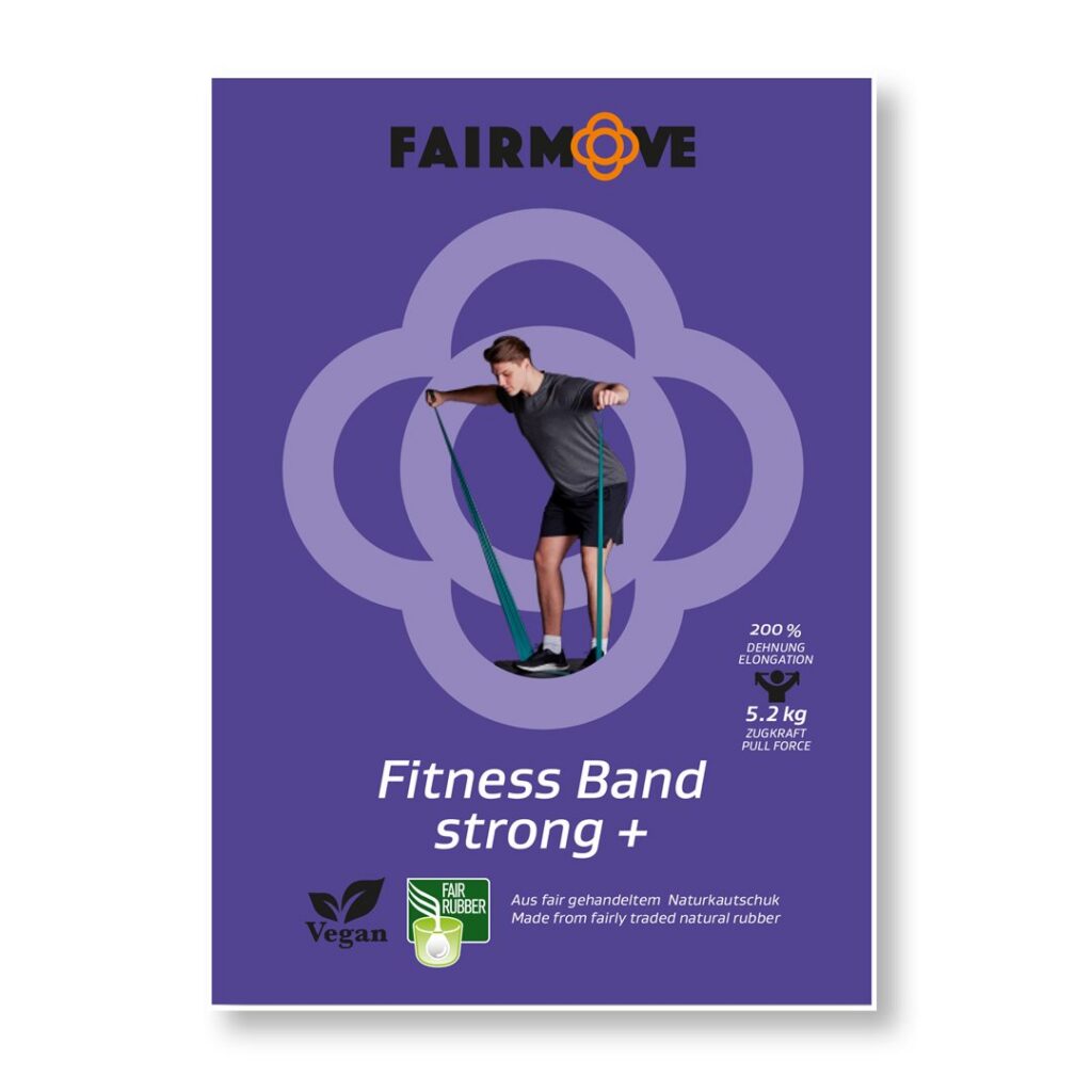 FAIR MOVE Fitness Band Strong Plus purple