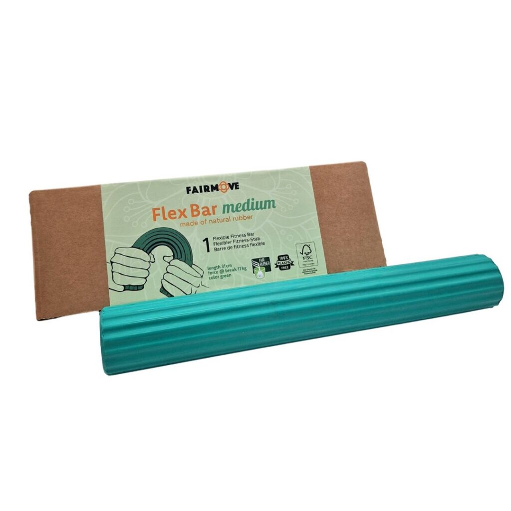 FAIR MOVE Fitness Bar 17kg 31x4.5cm Medium green